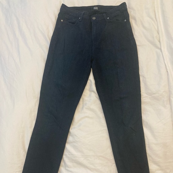 Paige dark blue indigo skinny jeans size 29 - Picture 2 of 3